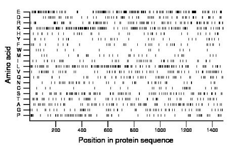 amino acid map