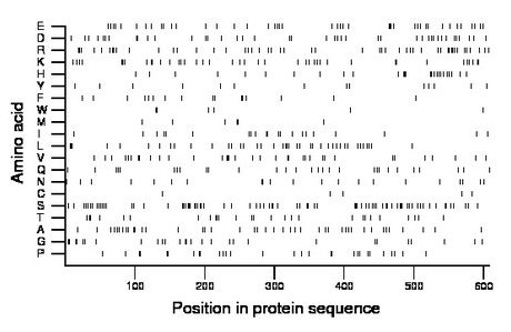 amino acid map