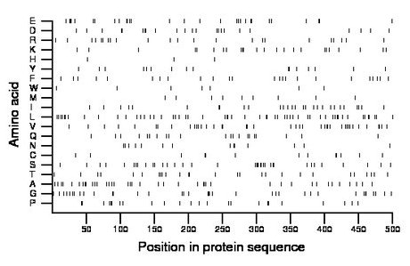 amino acid map