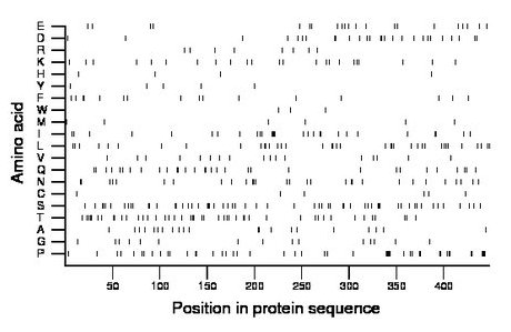 amino acid map