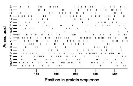 amino acid map