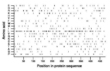 amino acid map