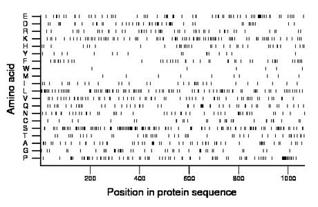 amino acid map