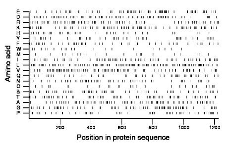 amino acid map