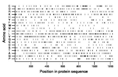 amino acid map