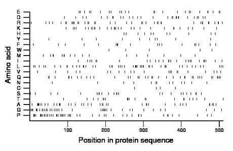 amino acid map