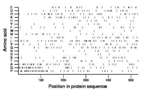 amino acid map