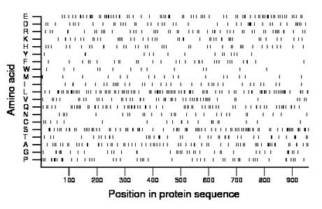 amino acid map