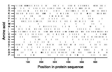 amino acid map