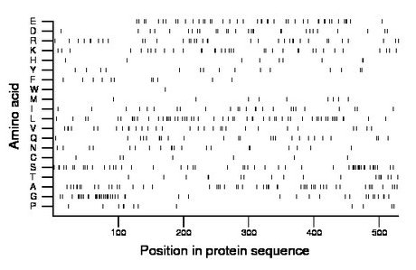 amino acid map