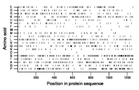 amino acid map