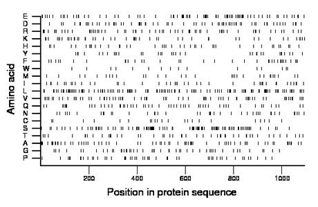 amino acid map