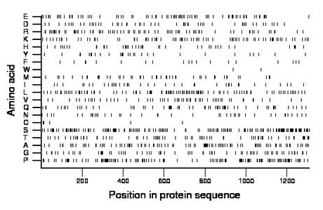 amino acid map