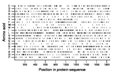 amino acid map