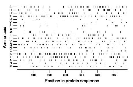 amino acid map