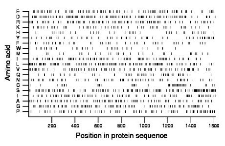 amino acid map