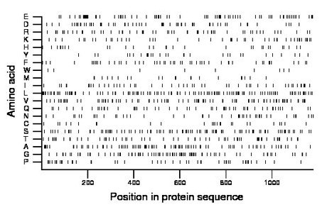 amino acid map