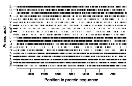 amino acid map