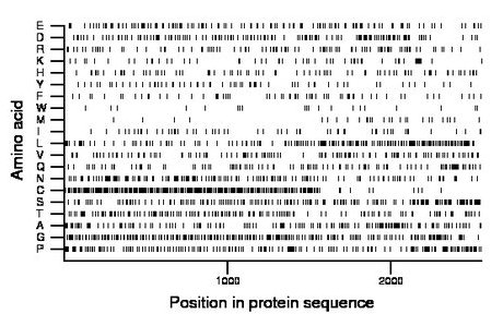 amino acid map