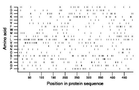 amino acid map