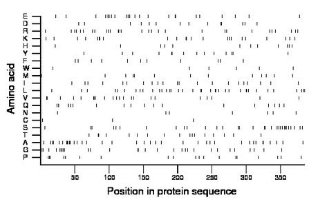 amino acid map