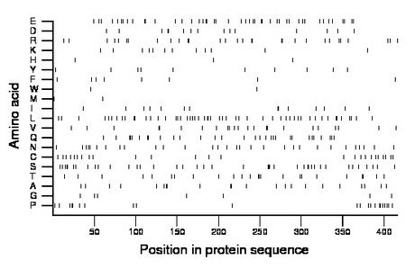 amino acid map