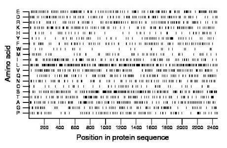 amino acid map