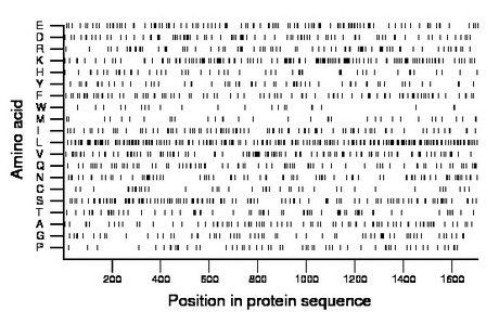 amino acid map