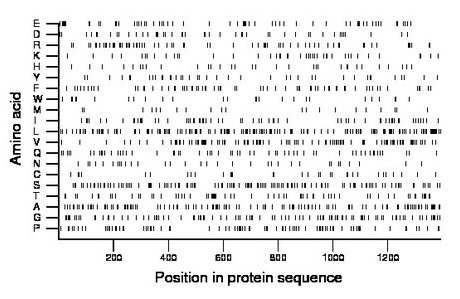 amino acid map