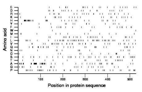 amino acid map