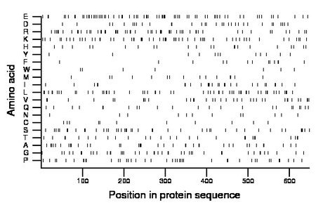 amino acid map