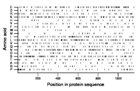 amino acid map