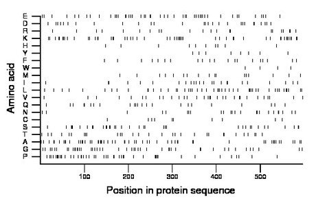 amino acid map