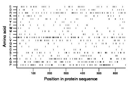 amino acid map