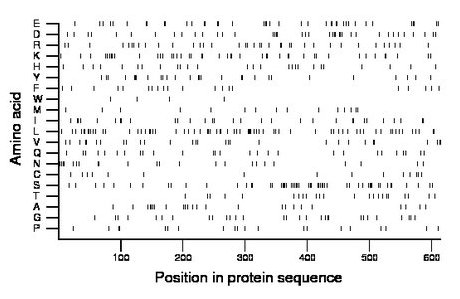 amino acid map