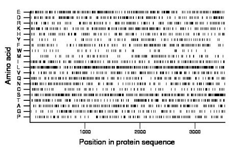 amino acid map