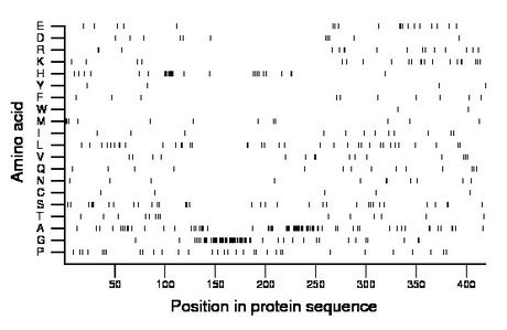 amino acid map