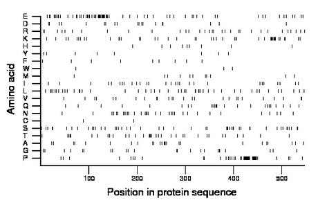 amino acid map