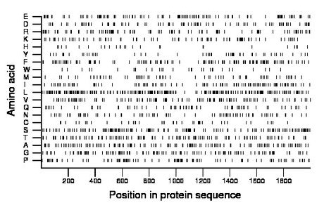 amino acid map