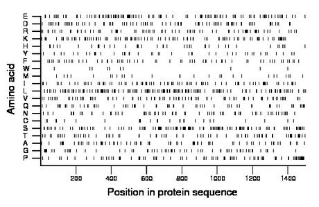 amino acid map