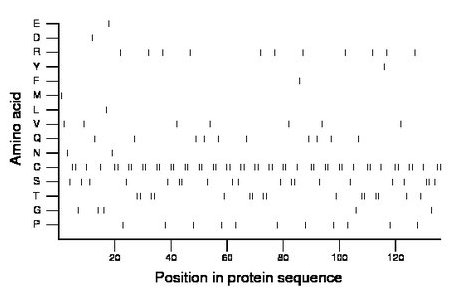 amino acid map