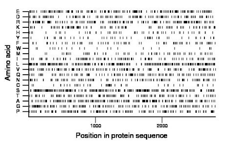 amino acid map