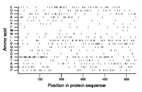 amino acid map