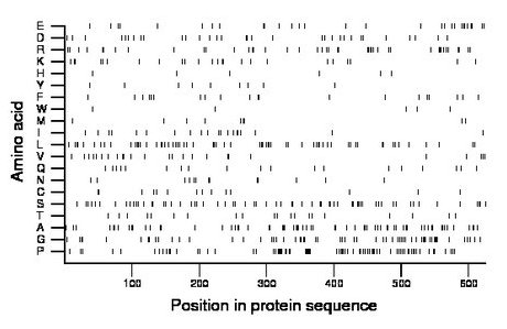 amino acid map