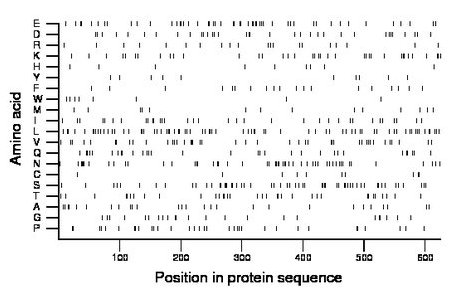 amino acid map