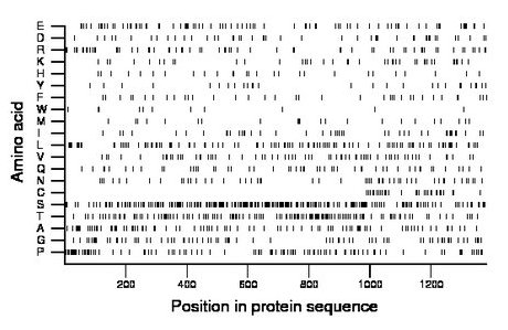 amino acid map