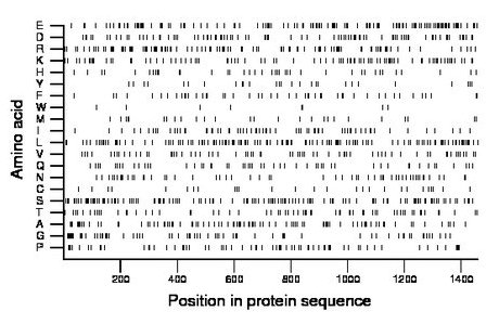 amino acid map