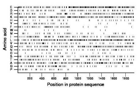 amino acid map