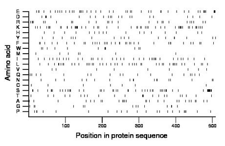 amino acid map