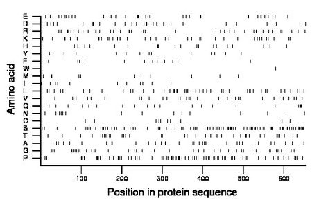 amino acid map